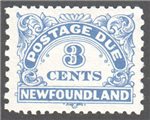 Newfoundland Scott J3a Mint VF (P11x9)
